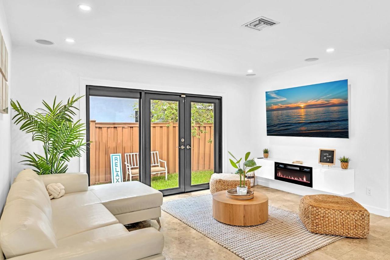 Tropical Oasis With Pool 10 Mins Airport & 5 Mins Beach Hollywood Exteriér fotografie