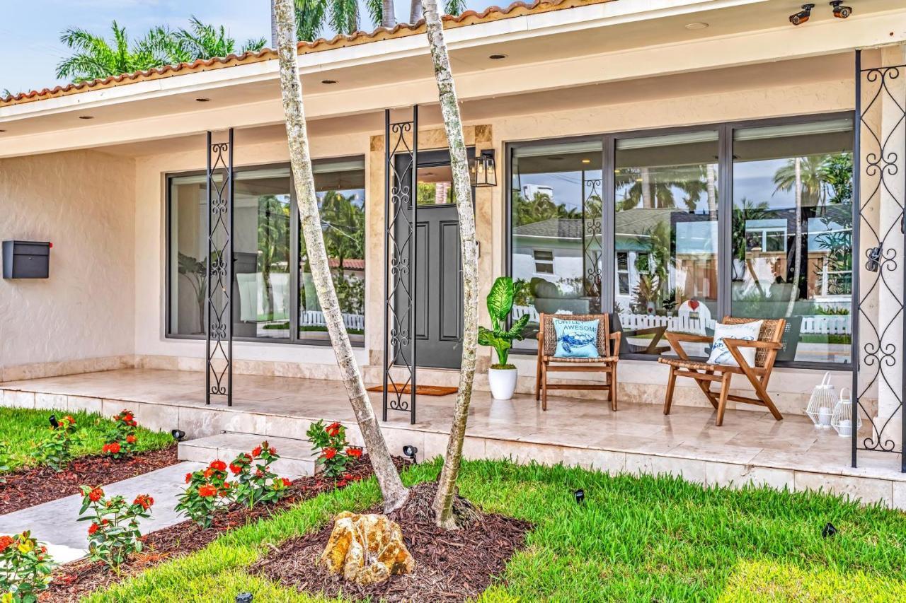 Tropical Oasis With Pool 10 Mins Airport & 5 Mins Beach Hollywood Exteriér fotografie