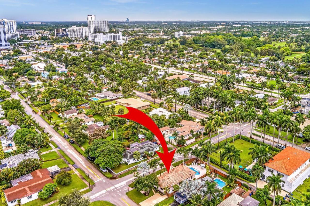 Tropical Oasis With Pool 10 Mins Airport & 5 Mins Beach Hollywood Exteriér fotografie