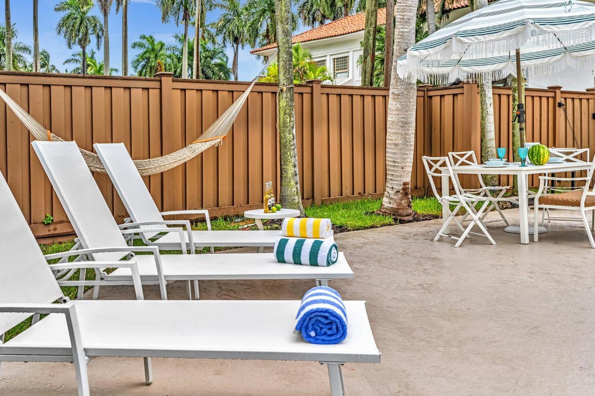 Tropical Oasis With Pool 10 Mins Airport & 5 Mins Beach Hollywood Exteriér fotografie